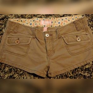 Hollister Khaki Shorts